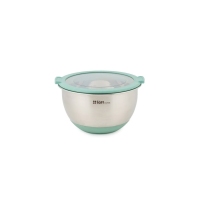 Bol aceiro inox 1500 ml c/tapa - Fidelidade