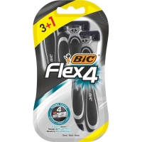 Maquinilla afeitar BIC Flex Comfort 4 hojas 3 unidades