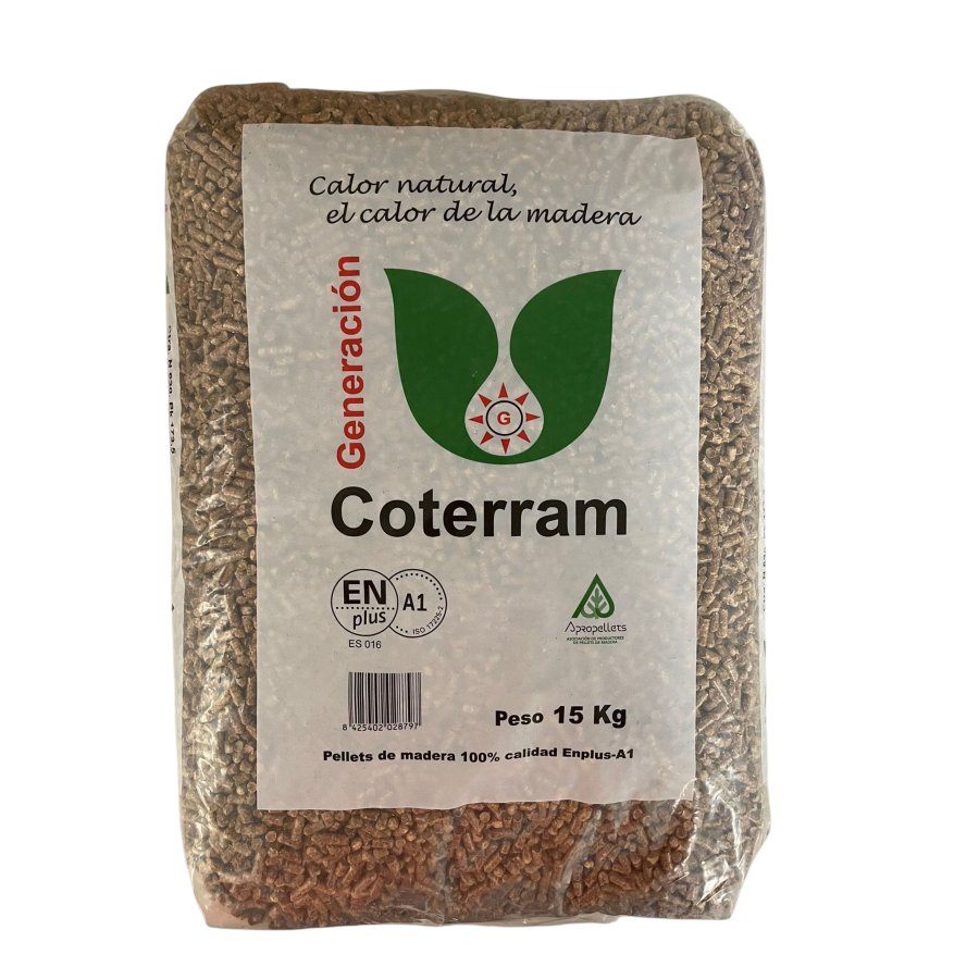 Saco pellet COTERRAM 15 kg