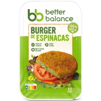 Burger espinacas BETTER BALANCE 160 g