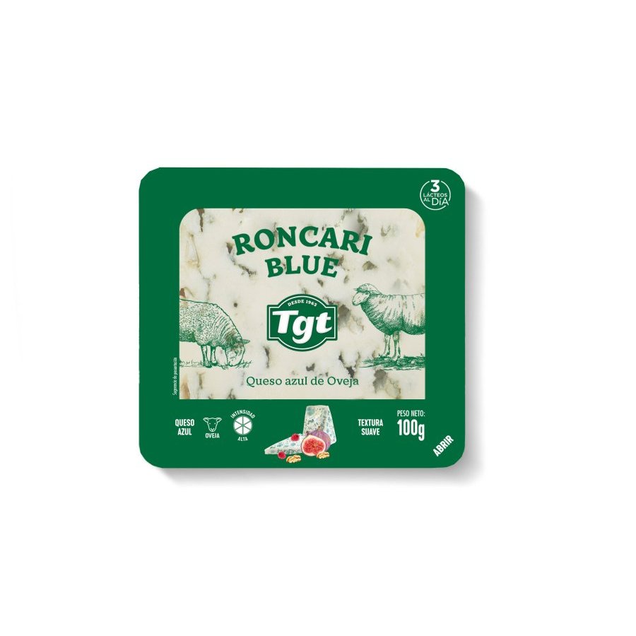 Queso TGT RONCARI BLUE oveja 100 g