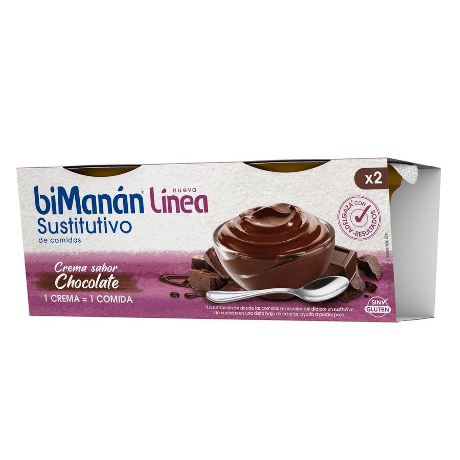 Crema de chocolate BIMANAN LINEA 2x210 g