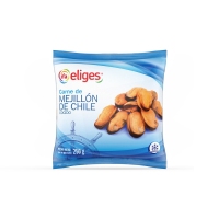 Carne de mejillón de CHILE cocido congelado IFA ELIGES 250 g