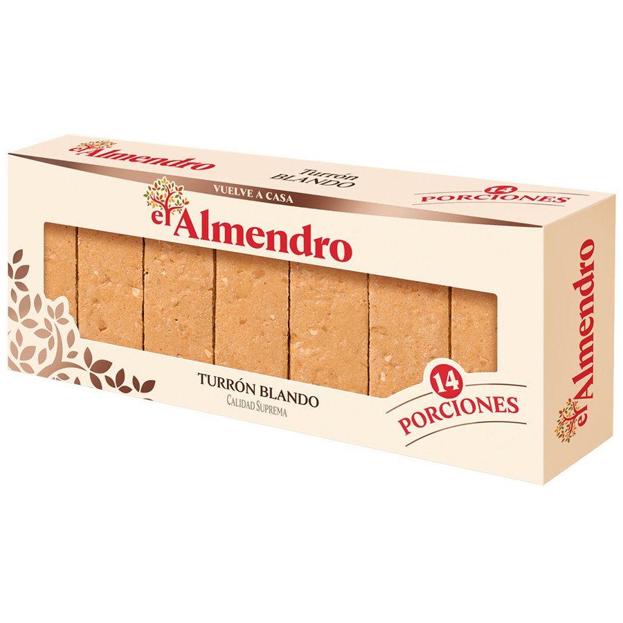 Turrón blando EL ALMENDRO porciones 420 g