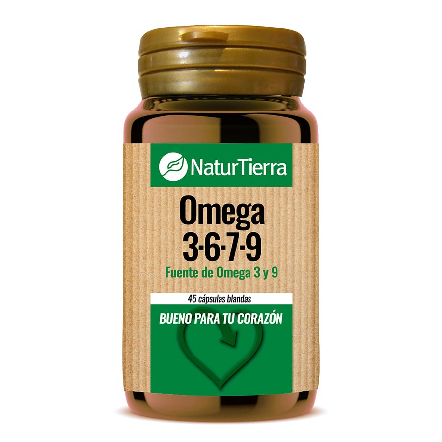 Omega 3-6-7-9 NATURTIERRA 45 cápsulas