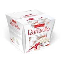 Bombóns FERRERO RAFFAELLO caixa 15 unidades 150 g