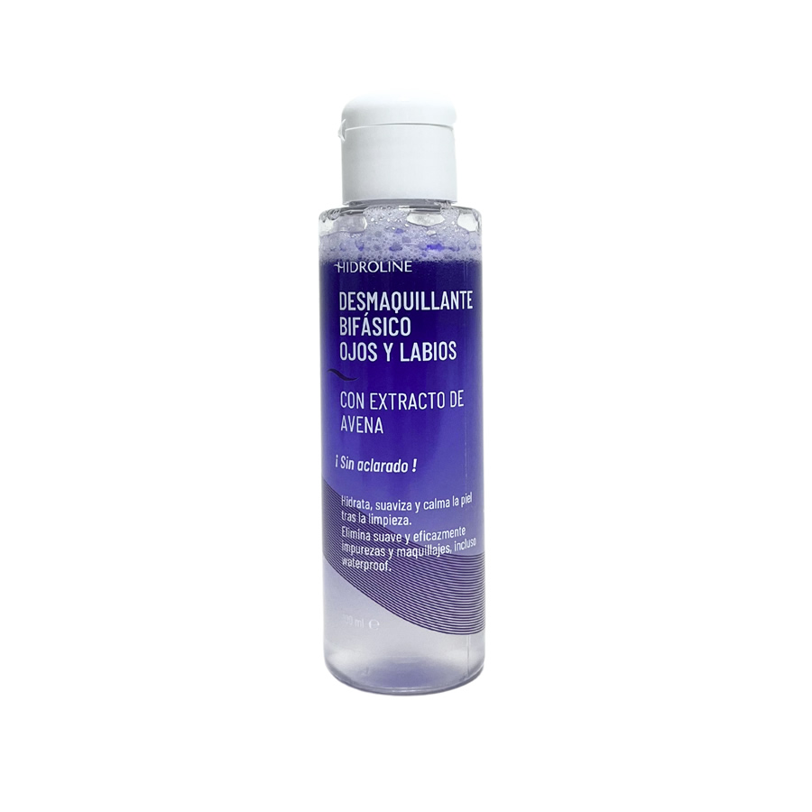 Desmaquillante bifásico ojos y labios HIDROLINE 100 ml