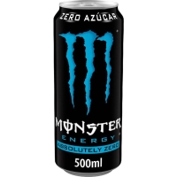 Bebida enerxética MONSTER Zero absolutely lata 50 cl