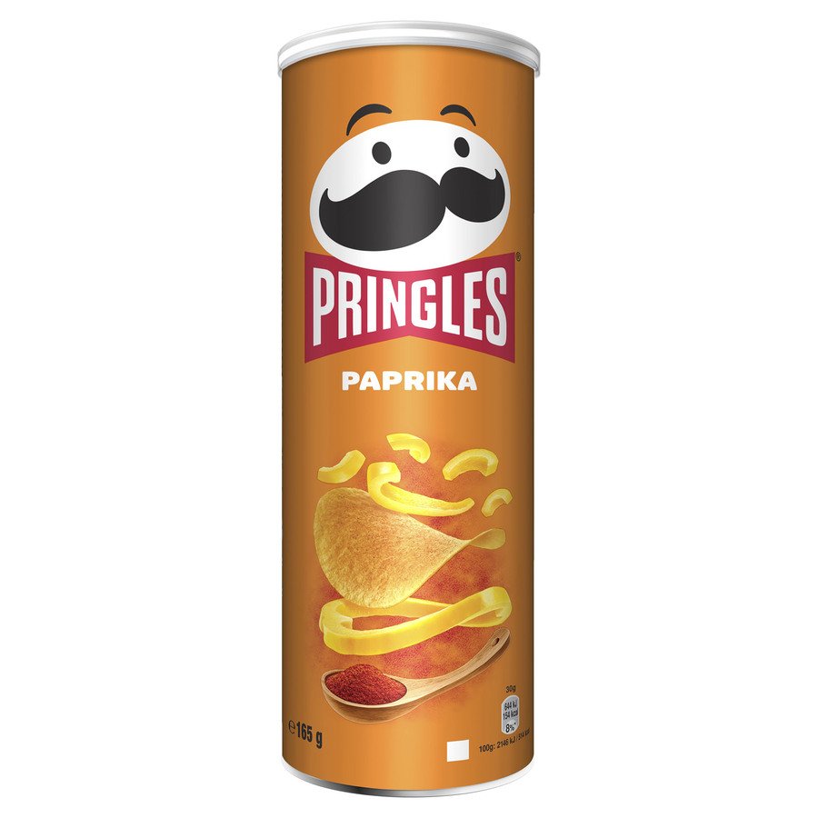 Aperitivos de patata PRINGLES paprika 165 g
