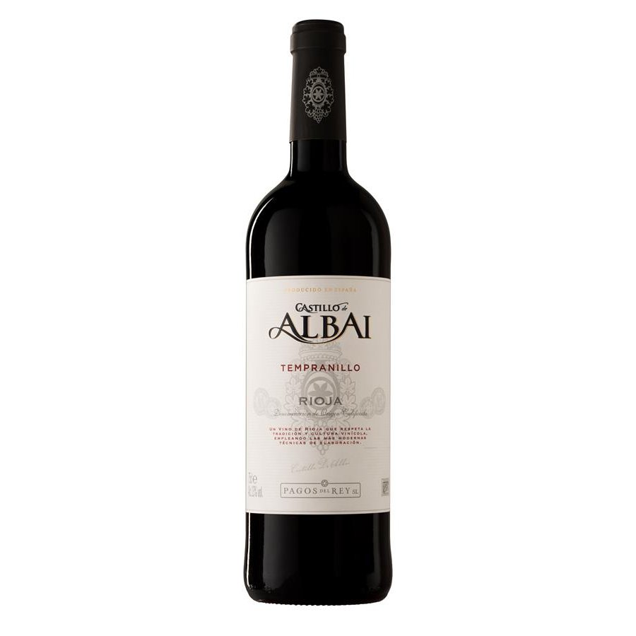 Vino tinto D.O.Ca.Rioja CASTILLO DE ALBAI Cosecha botella 75 cl
