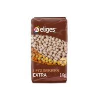 Garavanzos leitosos extra nacionáis IFA ELIGES bolsa 1 kg