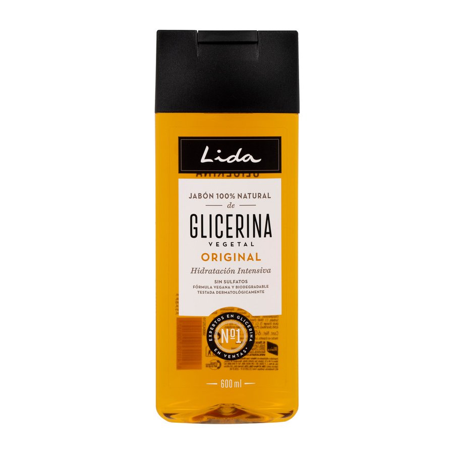 Jabón glicerina líquido LIDA 600 ml
