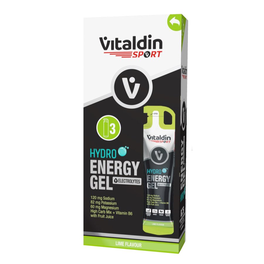 Hidro gel energético electrolitos VITALDIN sport 3 x 55 ml