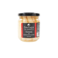 Xemas de espárragos DESTAPA LA HUERTA medianas Extra frasco 110 g pne.