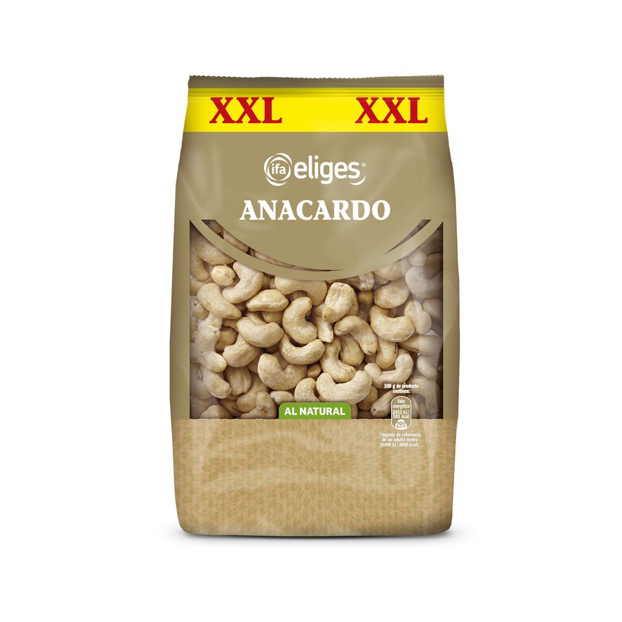 Anacardo crudo IFA ELIGES bolsa 350g
