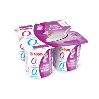 Yogur desnatado IFA ELIGES Natural pack 4x125 g