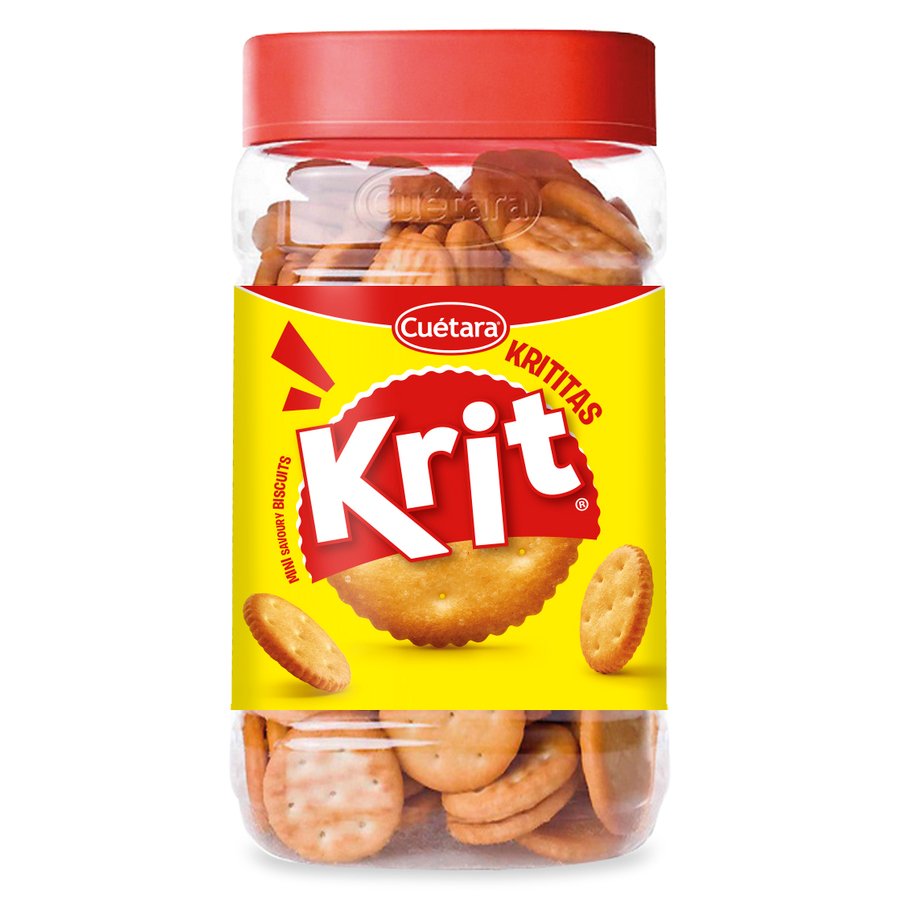 Galletas saladas CUETARA Krititas bote 350 g