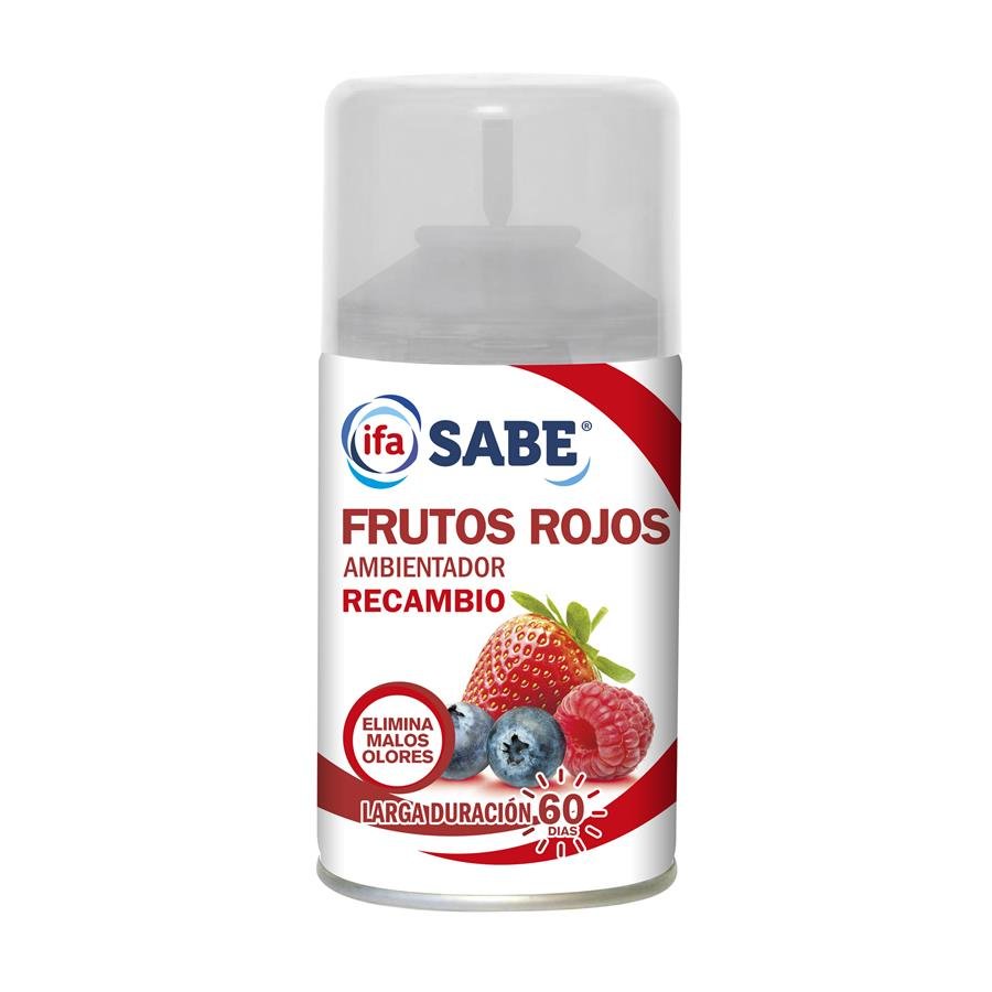 Ambientador pilas IFA SABE frutos rojos recambio spray 250 ml