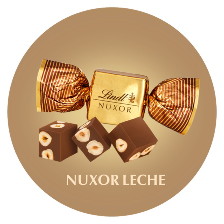 Bombones LINDT Nuxor chocolate con leche kilo