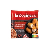 Croquetas congeladas artesanas LA COCINERA de cocido 500 g
