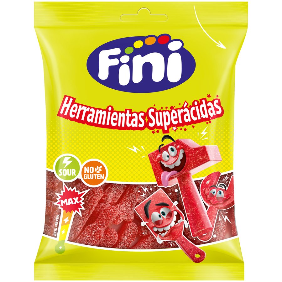 Caramelos goma FINI herramientas súper ácidas 80 g