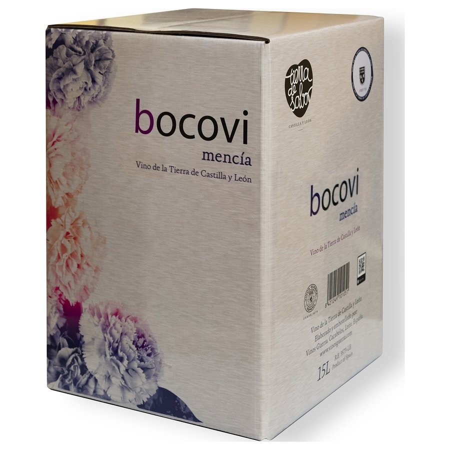 Vino tinto de mesa BOCOVI bag in box 15 l