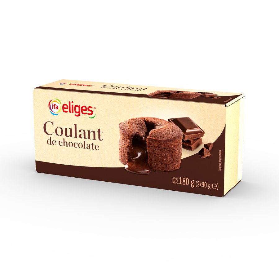 Coulant de chocolate IFA ELIGES 2X90 g