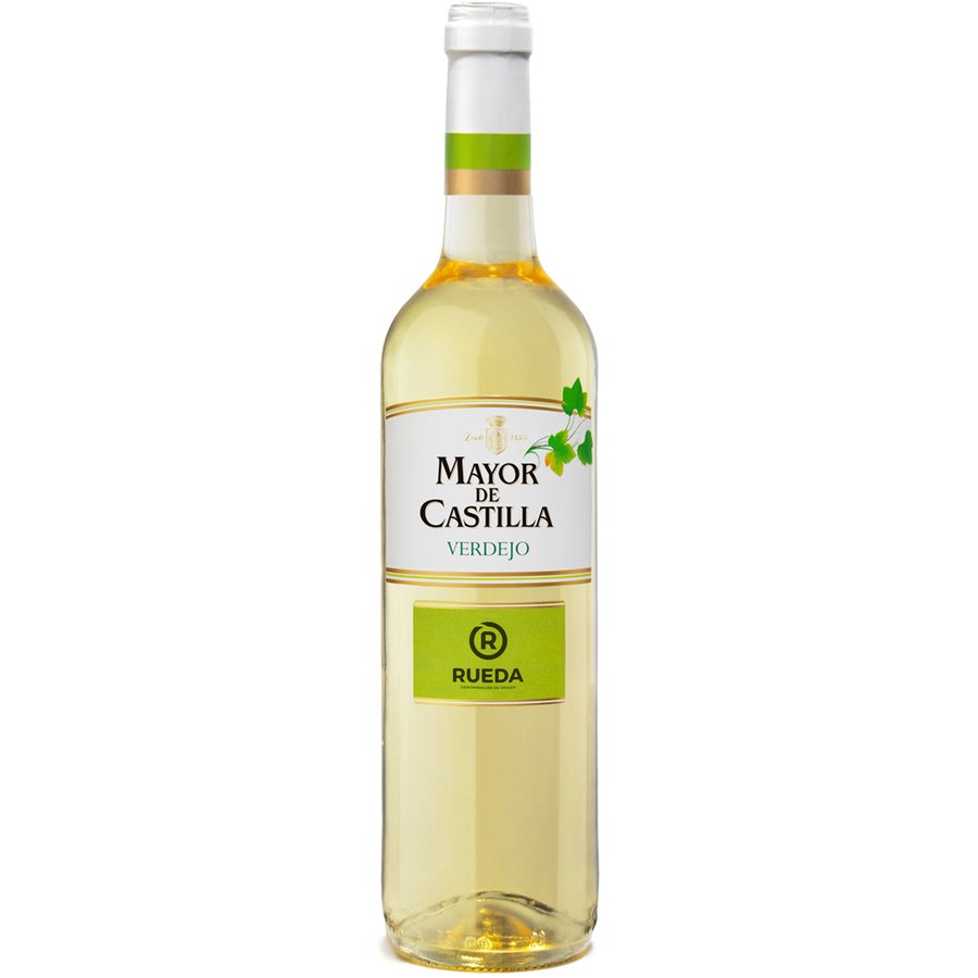 Vino blanco D.O.Rueda MAYOR DE CASTILLA verdejo botella 75 cl