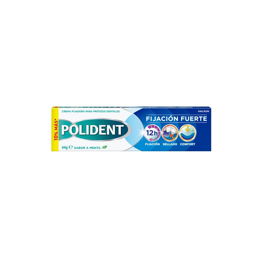Crema fijadora para prótesis dentales POLIDENT Fijación Fuerte 44 ml