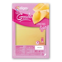 Queso gouda IFA ELIGES light 10 lonchas 200 G