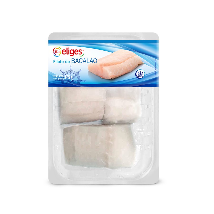 Filete de bacalao IFA ELIGES 375 g