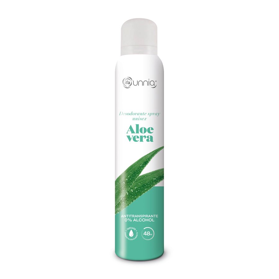 Desodorante IFA UNNIA aloe vera unisex  spray 200 ml