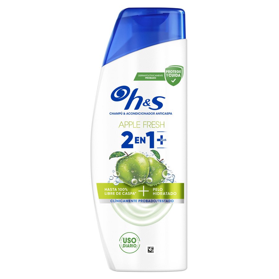Champú y acondicionador H&S anticaspa 2 en 1 apple fresh 300 ml