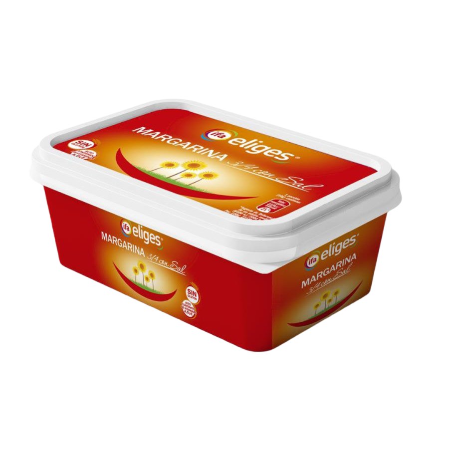 Margarina IFA ELIGES con sal tarrina 500 g