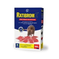 Raticida RATIBROM-2 cebo fresco estoxo 150 g