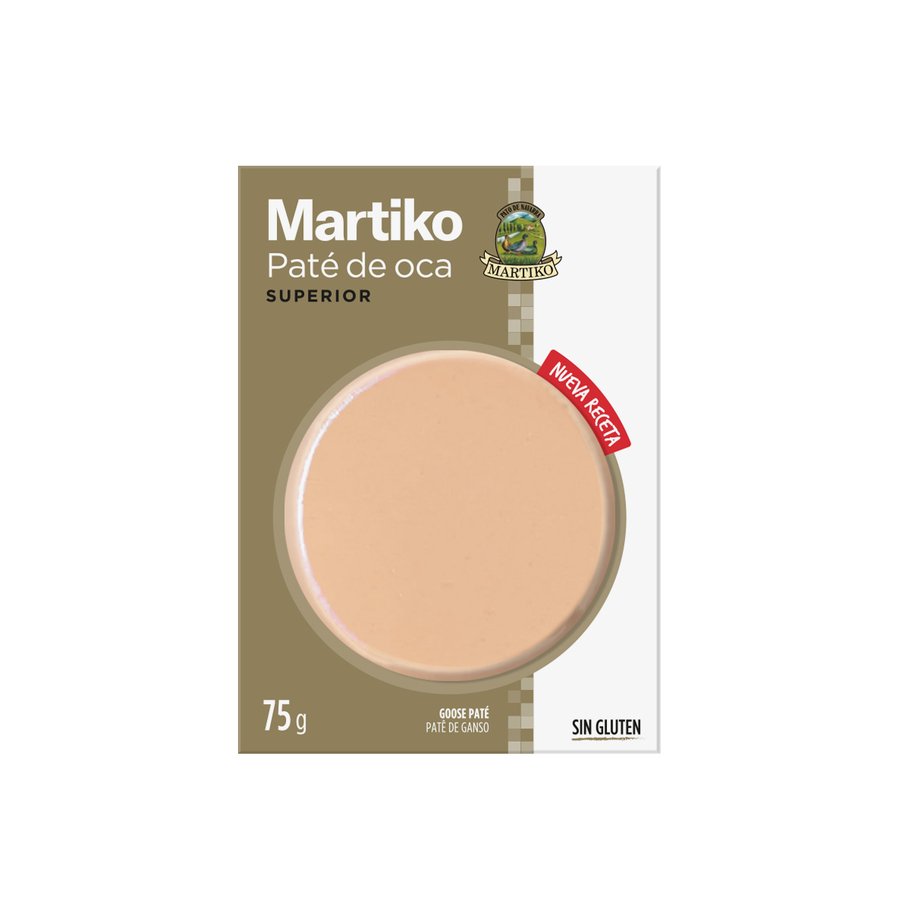 Paté refrigerado de oca MARTIKO 75 g