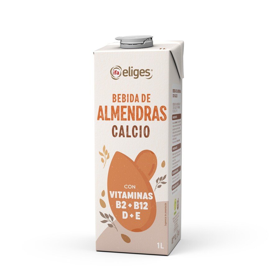 Imagen de Bebida de almendras IFA ELIGES calcio brik 1 l