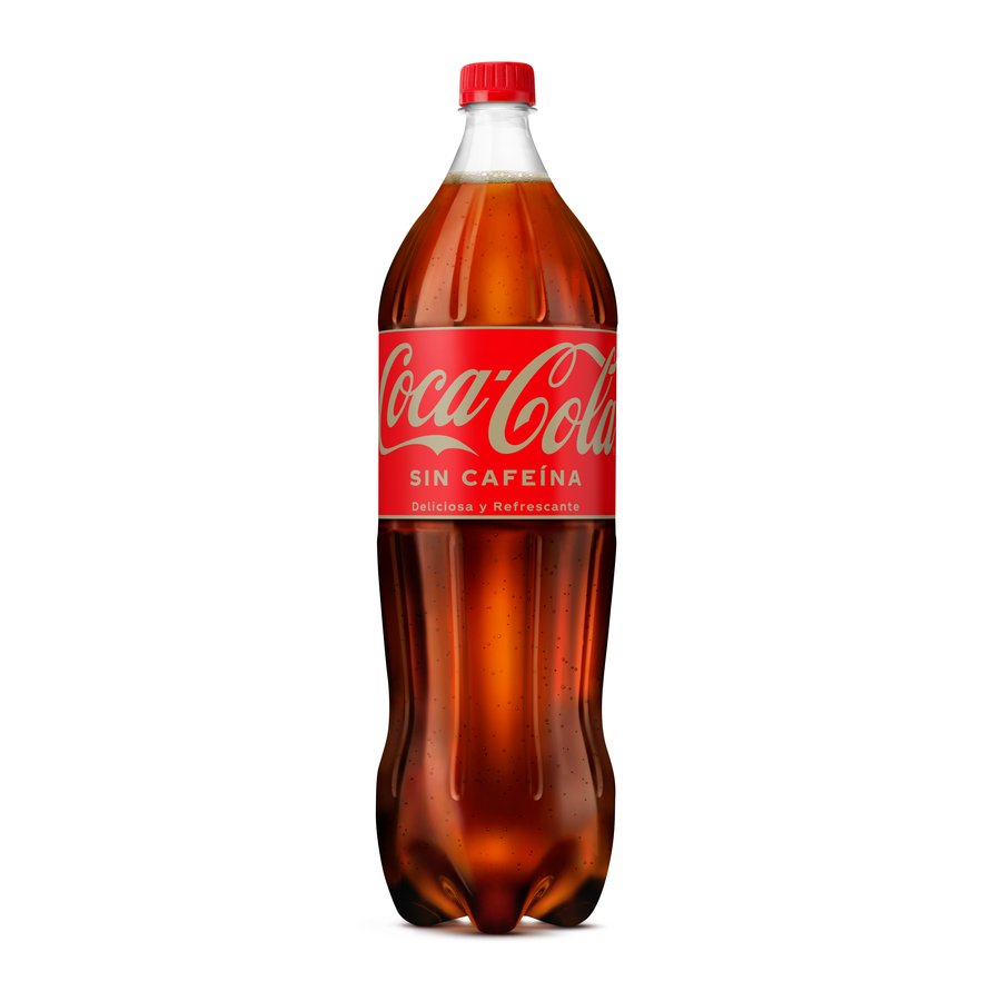 Refresco COCA-COLA sin cafeína botella 2 l