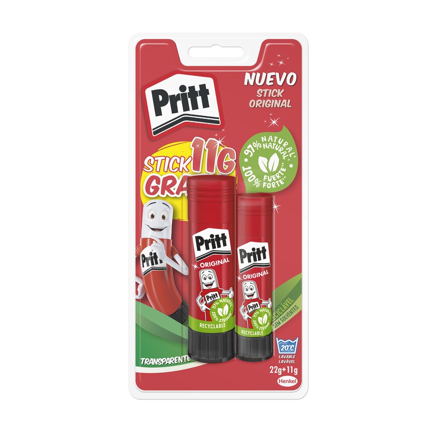 Lápiz adhesivo PRITT 22 g + mini