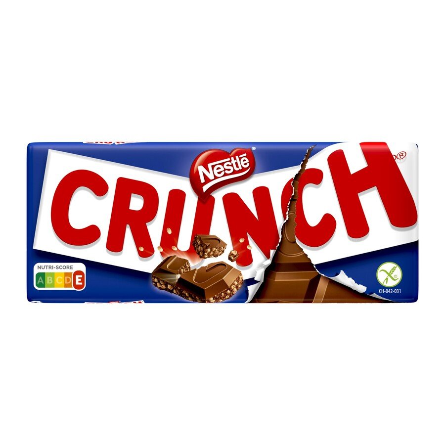 Chocolate relleno NESTLE CRUNCH tableta 100 g
