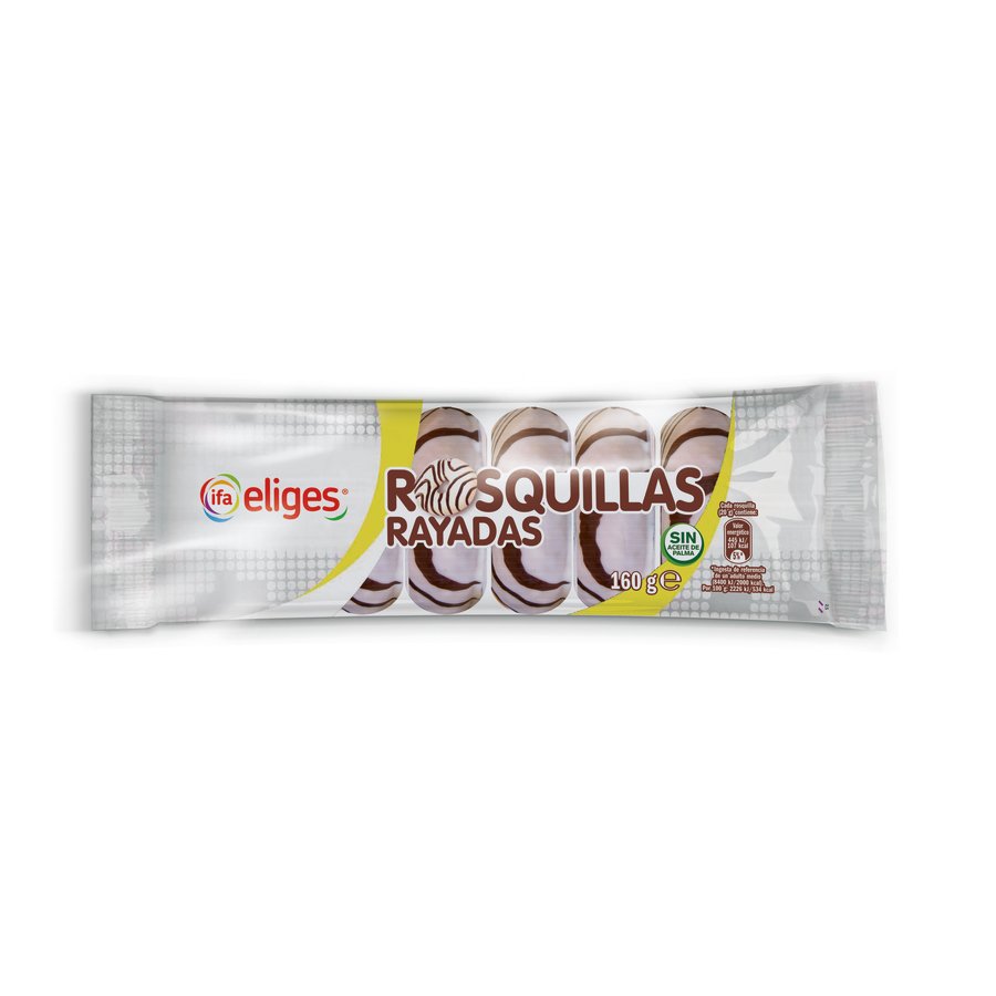 Rosquillas rayadas 8 unidades IFA ELIGES 160 g