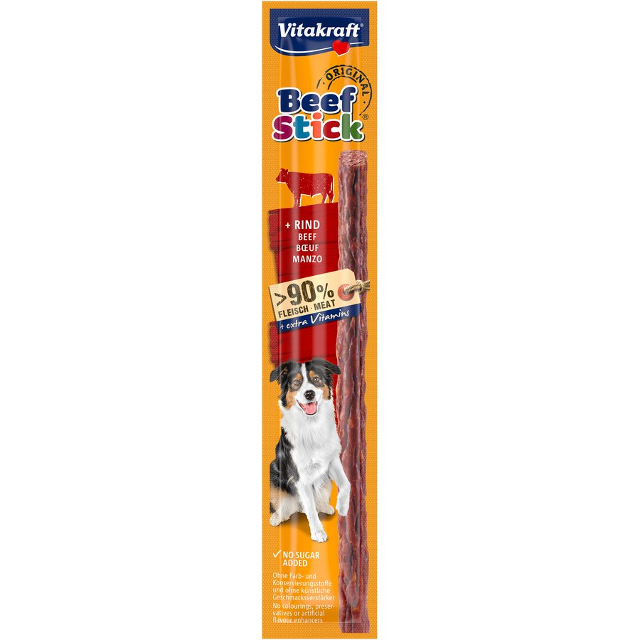 Snack perro VITAKRAFT beef stick 12 g