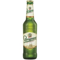 Cerveza checa STAROPRAMEN botella 33 cl