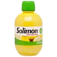 Zumo limón SOLIMON botellín pvc 280 ml