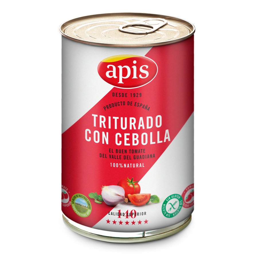 Tomate triturado con cebolla APIS 400 g pn.