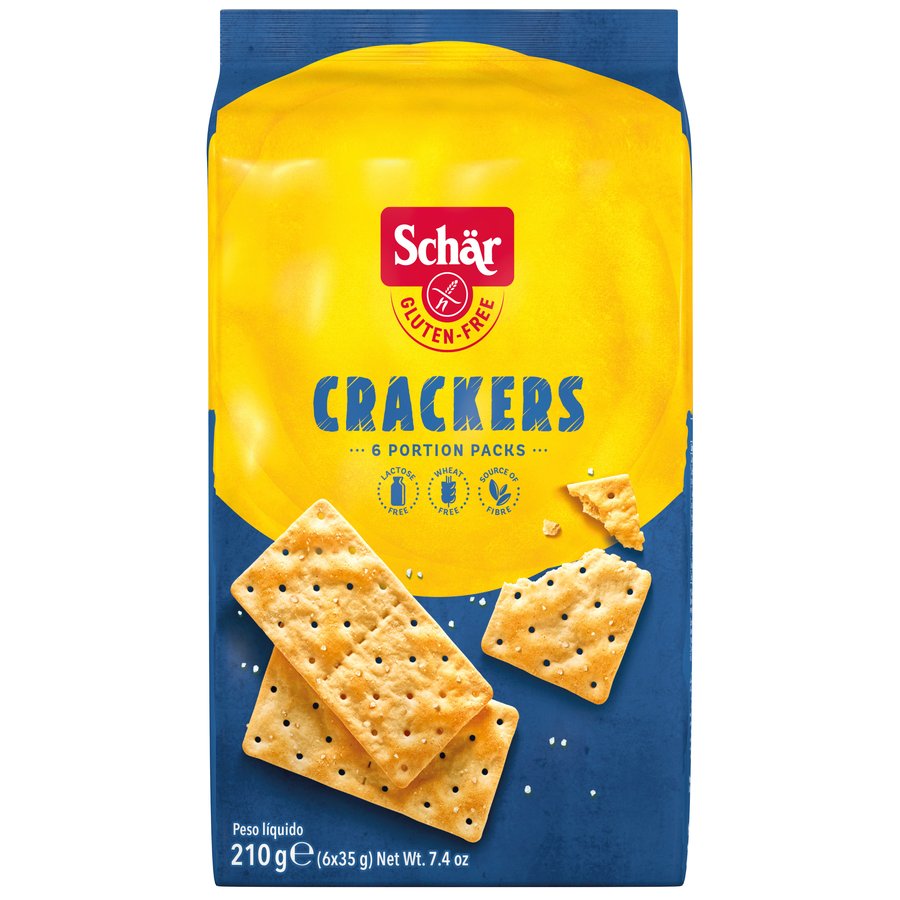 Crackers SCHAR sin gluten 210 g