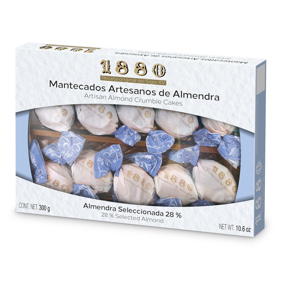 Mantecados artesanos almendra 1880 300 g
