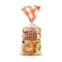 Pan BIMBO Bagels semillas  4 unidades 300 g