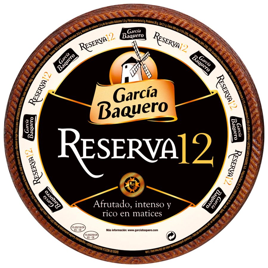 Queso reserva GARCIA BAQUERO 12 meses kilo