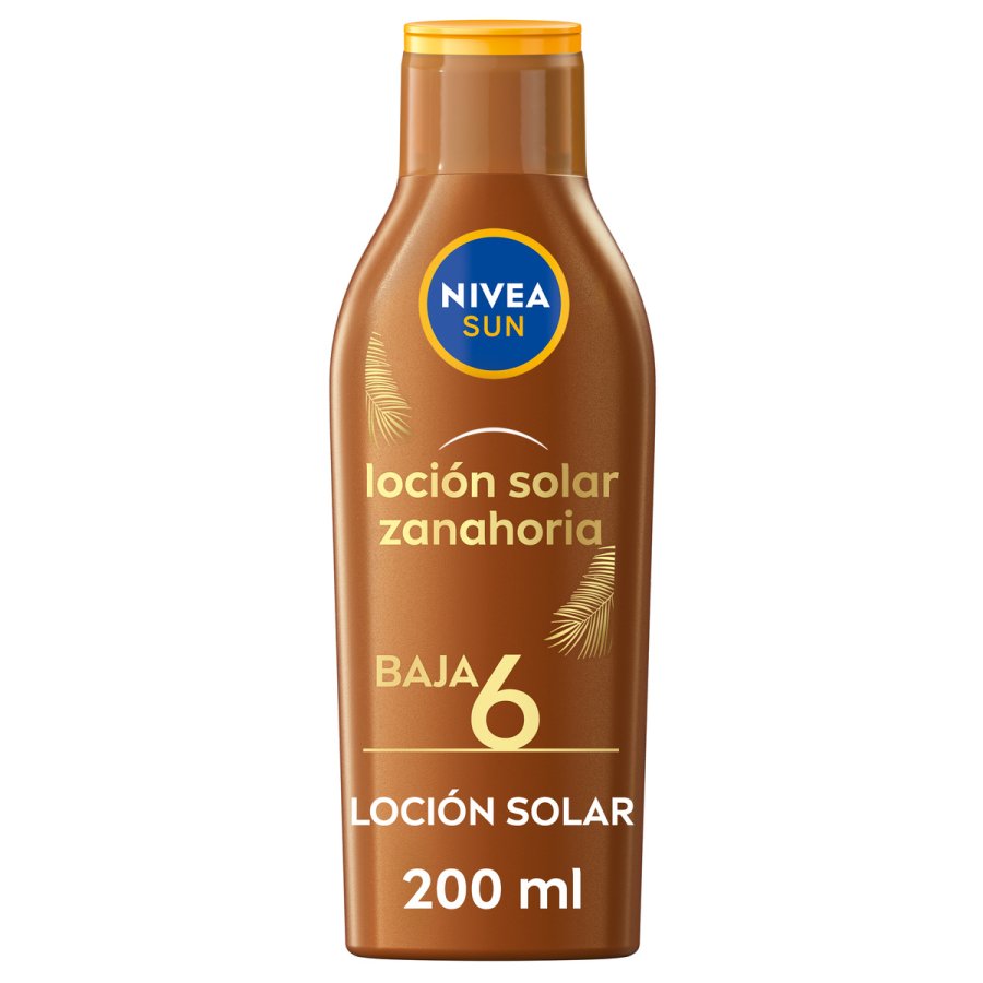 Protector solar NIVEA zanahoria fp6 leche 200 ml